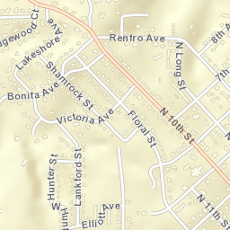 Alta Vista Alabama Street Map