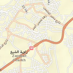 Zawyat ech Cheïkh Street Map