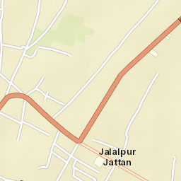 Jalalpur Jattan Street Map