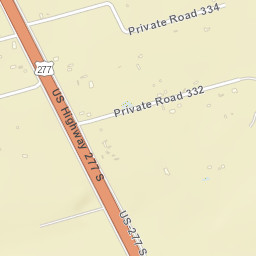 U.S. 277, Hawley, TX 79525, USA Street Map