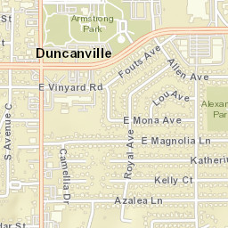 406 E Wheatland Rd, Duncanville, TX 75116 Street Map