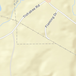 Forkland Alabama Street Map