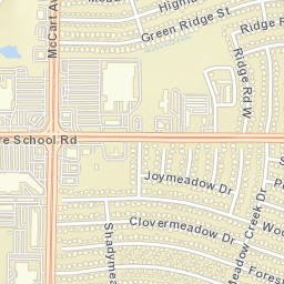 7451 McCart Ave, Fort Worth, TX 76133 Street Map