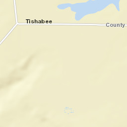 Tishabee Alabama Street Map