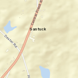 Santuck Alabama Street Map