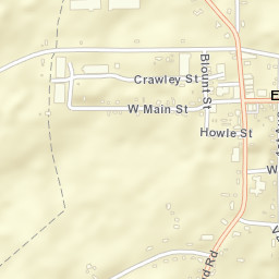 Eclectic Alabama Street Map