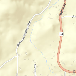 Engineer Springs California Street Map