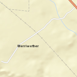 Merriwether Alabama Street Map