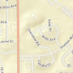 Pickwood Alabama Street Map