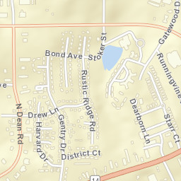 Town and Country Alabama Street Map