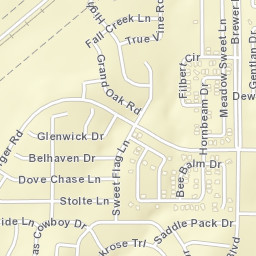 8632-8636 Snowdrop Court, Fort Worth, TX Street Map