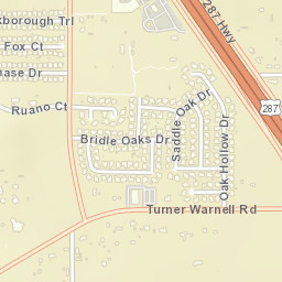 4214 Foxborough Trail, Arlington, TX 76001 Street Map