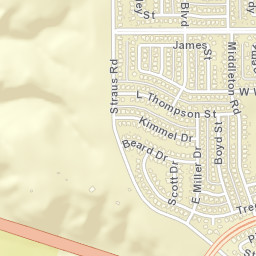 402 West Wintergreen Road, Cedar Hill, TX Street Map