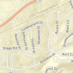 Cherry Street, Auburn, AL 36830, America Street Map