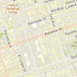 Castle Park California Street Map