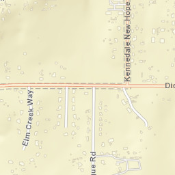 6286-6320 Dick Price Road Fort Worth TX Street Map