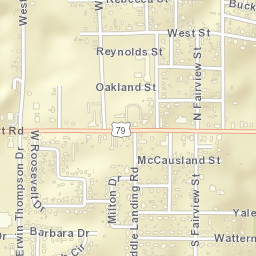 1411 Shreveport Road, Minden, LA Street Map