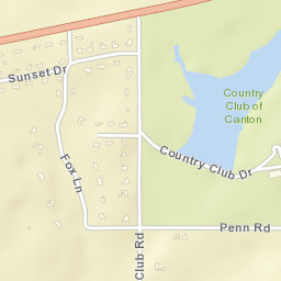 216 Country Club Rd Canton MS Street Map