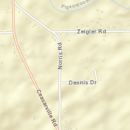 Adkin Hill Alabama Street Map