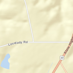 Reeltown Alabama Street Map