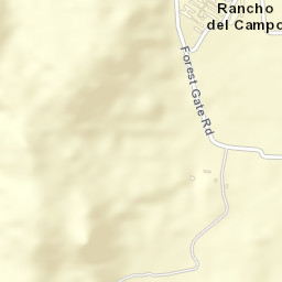 Rancho Del Campo California Street Map
