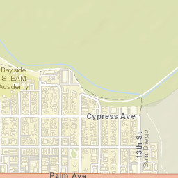 Imperial Beach California Street Map