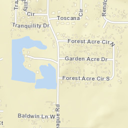 6400-6456 Teague Road, Mansfield, TX Street Map