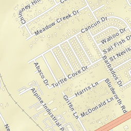 1895-1999 Farm to Market 1187, Mansfield Street Map