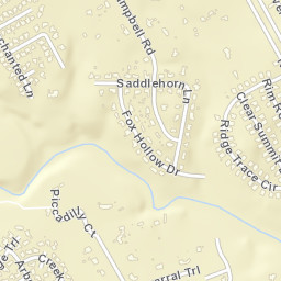 18014-18098 Saddlehorn Ln, Mansfield, TX Street Map