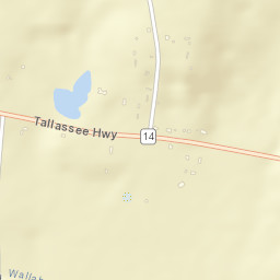 Neman Alabama Street Map