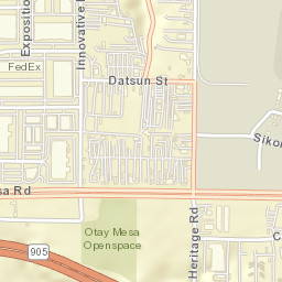 6198 Business Center Ct, San Diego, CA 92154, USA Street Map