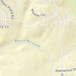 Windway Alabama Street Map