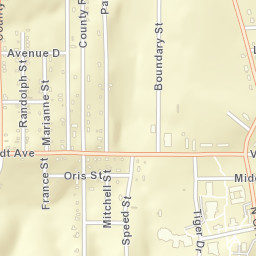 2300-2308 Randolph Street, Marshall, TX Street Map