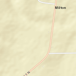 Milton Alabama Street Map