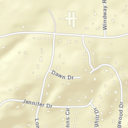 Twin Creeks Alabama Street Map