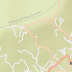 Dalhousie Street Map