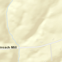 Broach Mill Alabama Street Map
