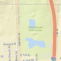 Interstate 45, Ferris, TX 75125, USA Street Map