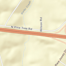 355-431 North Pinetree Road, Ruston, LA Street Map