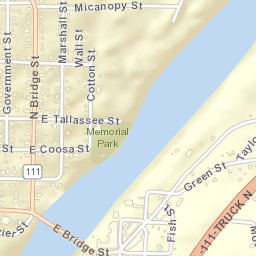 101 West Bridge Street, Wetumpka, AL Street Map