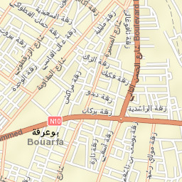 Bouarfa Street Map
