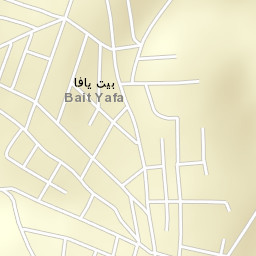 Bayt Yāfā Street Map