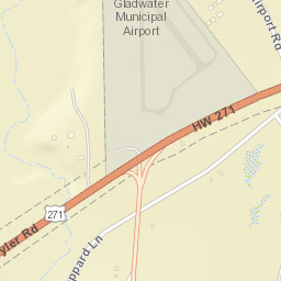 1475-1769 South Tyler Street, Gladewater Street Map