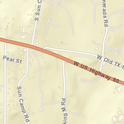 Walking M Road, White Oak, TX 75693 Street Map