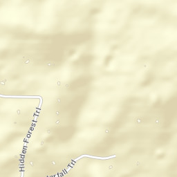 Hidden Forest Alabama Street Map