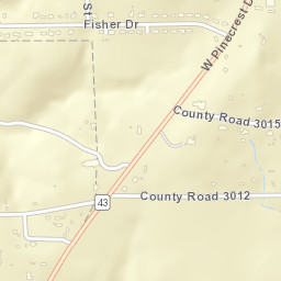 3007 Texas 43 Marshall TX 75672 Street Map