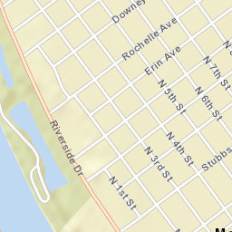 1301-1399 Riverside Drive, Monroe, LA Street Map