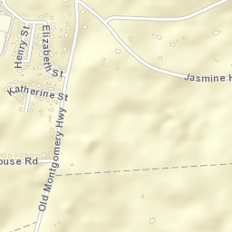 Harrogate Springs Alabama Street Map