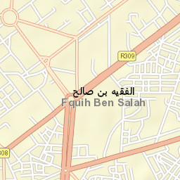 Al Fqih Ben Çalah Street Map