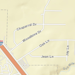 Interstate 35W, Burleson, TX 76028, USA Street Map